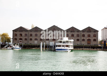 Friedrichshafen, Allemagne, camp sur le lac de Constance Banque D'Images
