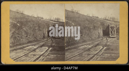 L'entrée de la Shawangunk Tunnel, sur le côté est. Banque D'Images