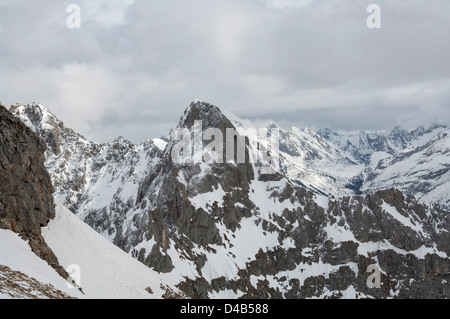 Karwendelgebirge, Bavière, Allemagne - Alpes bavaroises près de la frontière autrichienne Banque D'Images