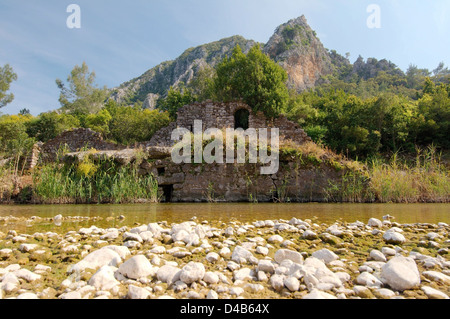 Ruine, Olympos Lycie (Turquie), l'Asie occidentale Banque D'Images