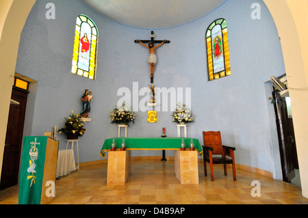 Eglise de San Miguel de Cozumel mexique Église Catholique Banque D'Images