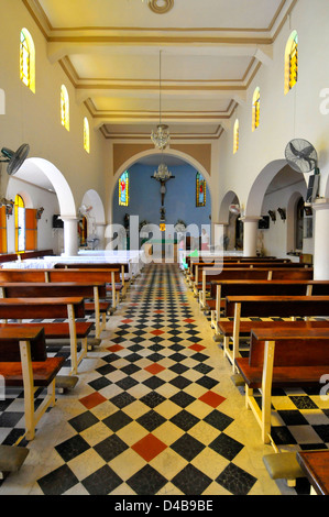 Eglise de San Miguel de Cozumel mexique Église Catholique Banque D'Images