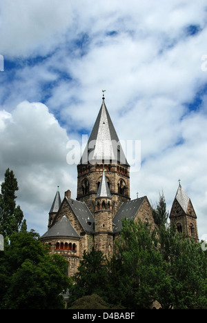 L'église Temple Neuf à Metz, Lorraine, France Banque D'Images