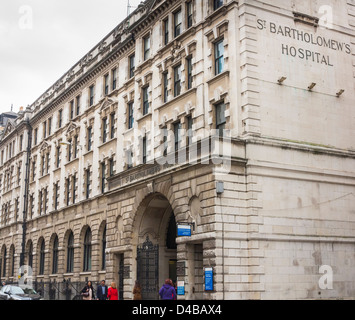 St Bartholomew's Hospital 'Barth, Londres, Angleterre Banque D'Images