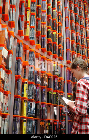 Leipzig, Allemagne, un stand de Nabu Press Publishing au Frankfurt Book Fair Banque D'Images