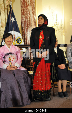 Honoree Jansila Majeed de Sri Lanka est Banque D'Images