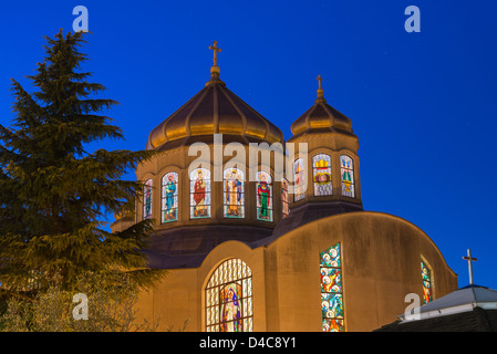 Saint Mary's Église catholique ukrainienne, Vancouver, British Columbia, Canada Banque D'Images