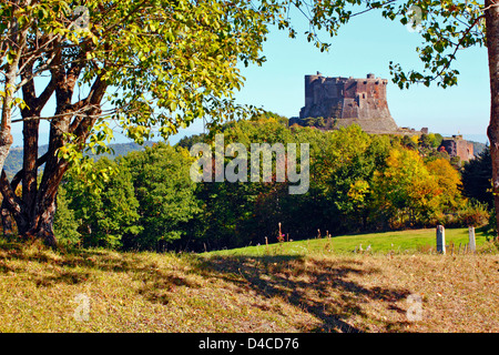 Château de Murol, Departement Puy-de-Dôme, Auvergne, France, Europe Banque D'Images