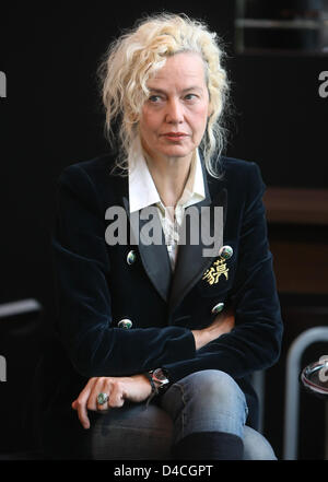 Ellen von Unwerth photographe allemand dans le champ d'application de la Berlin Fashion Week 2008 à Postbahnhof, Berlin, 28 janvier 2008. Photo : Soeren Stache USAGE ÉDITORIAL SEULEMENT Banque D'Images