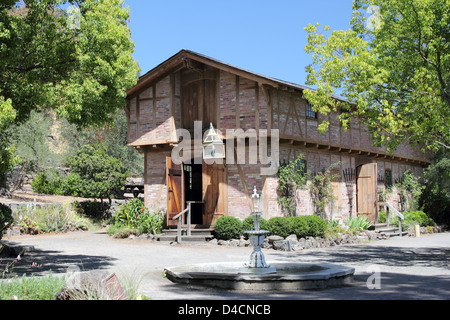 'Lachryma Montis', l'historique de la maison et succession de General Mariano Vallejo, Sonoma, California, USA Banque D'Images