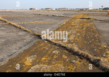 La base aérienne de Upper Heyford Banque D'Images