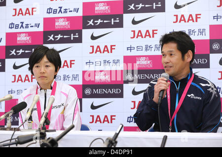 Mizuki Noguchi (JPN), 10 mars 2013 - Marathon : Nagoya de Marathon 2013 à Aichi, au Japon. (Photo de YUTAKA/AFLO SPORT) [1040] Banque D'Images