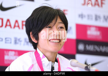 Mizuki Noguchi (JPN), 10 mars 2013 - Marathon : Nagoya de Marathon 2013 à Aichi, au Japon. (Photo de YUTAKA/AFLO SPORT) [1040] Banque D'Images