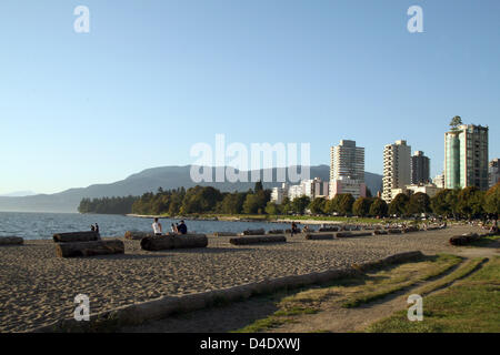 (Afp) - Le fichier photo en date du 07 septembre 2007 offre une vue sur le parc Stanley de Vancouver, Colombie-Britannique, Canada. Photo : Alexandra Schuler Banque D'Images