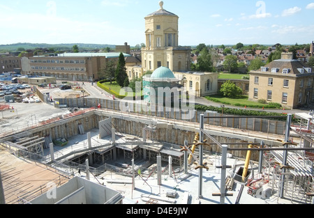 La construction de l'Observatoire Radcliffe le trimestre. Banque D'Images