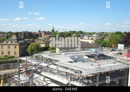 La construction de l'Observatoire Radcliffe le trimestre. Banque D'Images