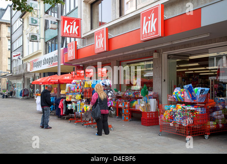 Oberhausen, Allemagne kik, dans une zone piétonne dans le centre-ville Banque D'Images