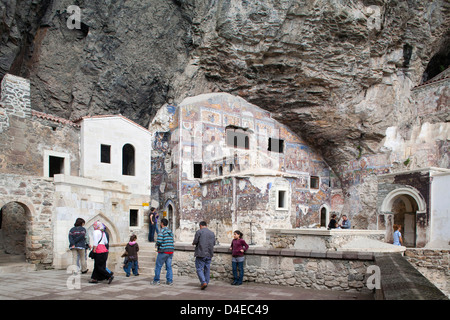 Monastère de sumela, la Vierge Marie, la mer Noire, Trabzon, Turquie, Asie Banque D'Images