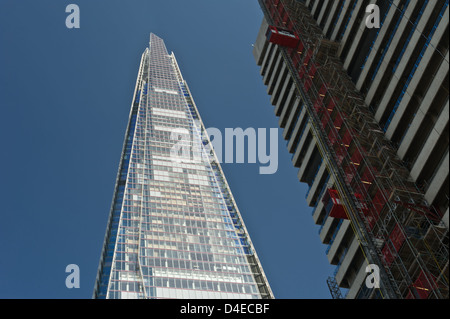 Le Shard à Londres, en Angleterre, est le plus haut édifice de l'Union européenne Banque D'Images