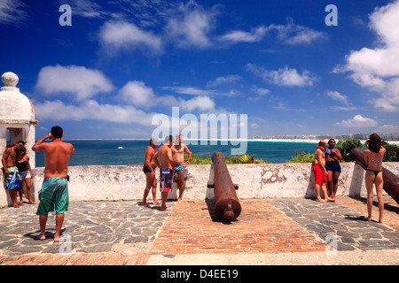 Cabo Frio forteresse coloniale. Rio de janeiron, au Brésil. Banque D'Images