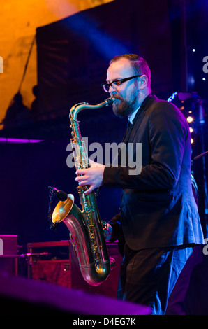 Soul Jazz Festival 2013 à Saint-Paul-Trois-Chateaux, en France. Les Fantastics, New Mastersounds, Soul Snatchers, Reuben Wilson Banque D'Images