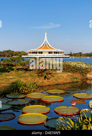 Jardin du grand Roi Rama IX / Park / Bangkok Banque D'Images