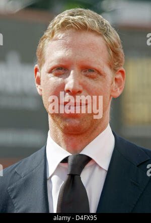 Directeur Matt Tyrnauer arrive à la première de son film 'Valentino : Le dernier empereur" au 65e Festival du Film de Venise à Venise, Italie, 28 août 2008. Photo : Hubert Boesl Banque D'Images