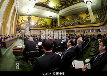 Secrétaire adjoint Gottemoeller fournit la déclaration d'ouverture Banque D'Images