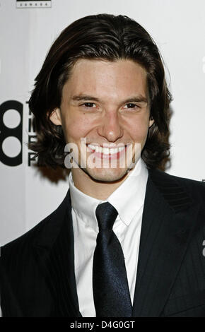 L'acteur britannique Ben Barnes arrive à la première du film "Easy Virtue" durant l'exercice 2008 Toronto International Film Festival à Visa Screening Room à Toronto, Canada, 08 septembre 2008. Photo : Hubert Boesl Banque D'Images