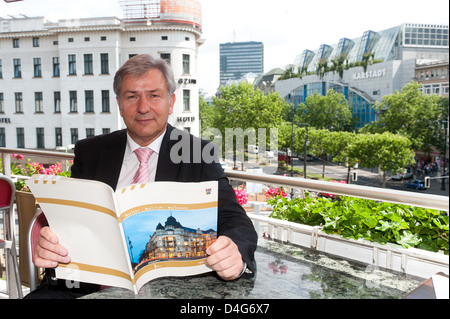 Berlin, Allemagne, le Maire Klaus Wowereit, SPD Banque D'Images