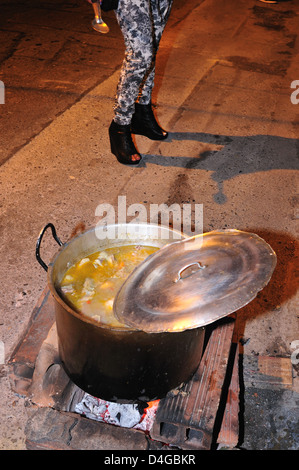 .Sancocho Calle Maturin à Medellin .Département d'Antioquia. Colombie Banque D'Images