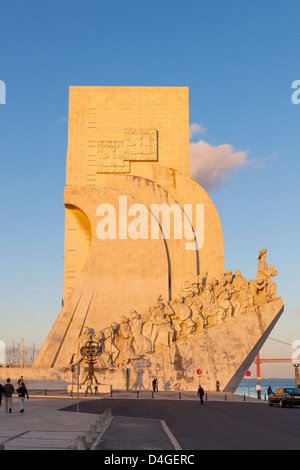 Padrao dos Descobrimentos, Monument des Découvertes, Belém, Lisbonne, Portugal, Europe. Banque D'Images