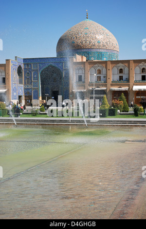 La mosquée de Sheikh Lotf Allah est un chef-d'œuvre architectural de l'architecture de l'Iran safavide Banque D'Images