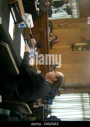 Représentant spécial Davis témoigne devant le Sénat sur la Corée du Nord Banque D'Images