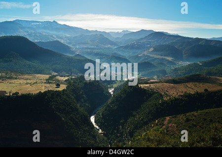 Tizi n'Tichka, Haut Atlas, Maroc, Afrique du Nord Banque D'Images