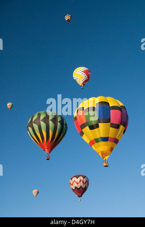 La Balloon Fiesta 2012, Albuquerque, Nouveau Mexique, USA Banque D'Images