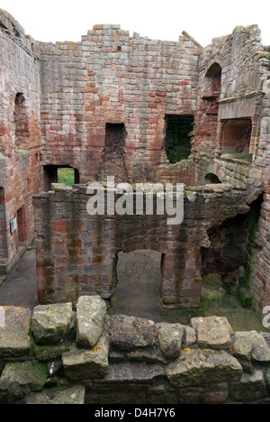 Château de Crichton, Pathhead, Midlothian, près d'Edimbourg en Ecosse Banque D'Images