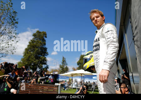 Melbourne, Australie. 14 mars 2013. Sport Automobile : Championnat du Monde de Formule 1 de la FIA 2013, Grand Prix d'Australie, de crédit photo : dpa alliance / Alamy Live News Banque D'Images