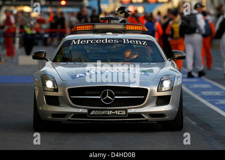 Melbourne, Australie. 14 mars 2013. Sport Automobile : Championnat du Monde de Formule 1 de la FIA 2013, Grand Prix d'Australie, voiture de sécurité : dpa Crédit photo alliance / Alamy Live News Banque D'Images