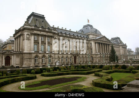 Le Palais Royal de Belgique à Bruxelles, Belgique, 16 décembre 2008. Photo : Patrick van Katwijk Banque D'Images