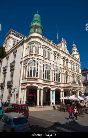 Gabinete Literario building (1844) Plazoleto Cairasco square quartier Triana de Las Palmas Gran Canaria island Espagne Banque D'Images