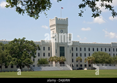 Le collège militaire de la Citadelle, Charleston, Caroline du Sud. Banque D'Images