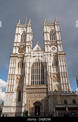 L'Abbaye de Westminster à Londres Banque D'Images