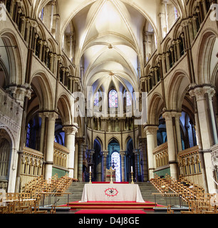 La Cathédrale de Canterbury Kent England Banque D'Images