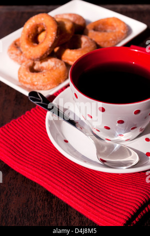 Selective focus sur la tasse de café Banque D'Images