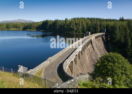 Fort William, de Grande-Bretagne, et le barrage de Loch Laggan Laggan Banque D'Images