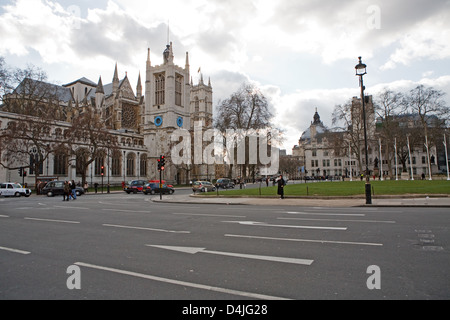 L'Abbaye de Westminster à Londres Banque D'Images