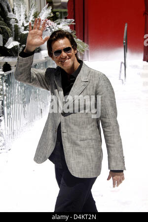 L'acteur américain Jim Carrey pose pour promouvoir la sortie prochaine de Disney ?Un Chant de Noël ? Au cours du 62e Festival du Film de Cannes, France, 18 mai 2009. Photo : Hubert Boesl Banque D'Images