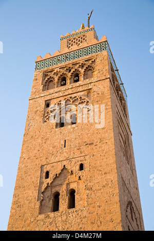 L'Afrique, Maroc, Marrakech, la mosquée de la koutoubia Banque D'Images