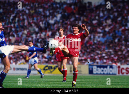 Ray Houghton 1989 Finale de la FA Cup Everton V Liverpool 20/5/89 Banque D'Images